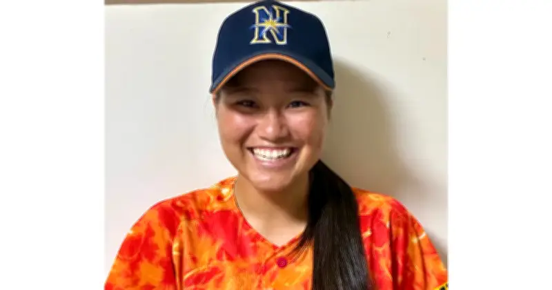 高校野球女子選抜強化メンバーに南部商3年の城間心彩さん選出