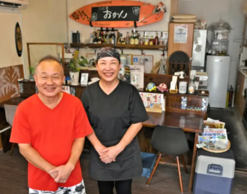 宮古島の「たまご家おかん」、ふわとろ宮古オムそばめしが人気