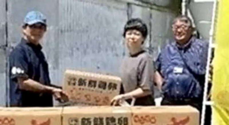 鶏卵1300個を今帰仁村に寄贈　北部の養鶏3事業者が子育て世帯支援