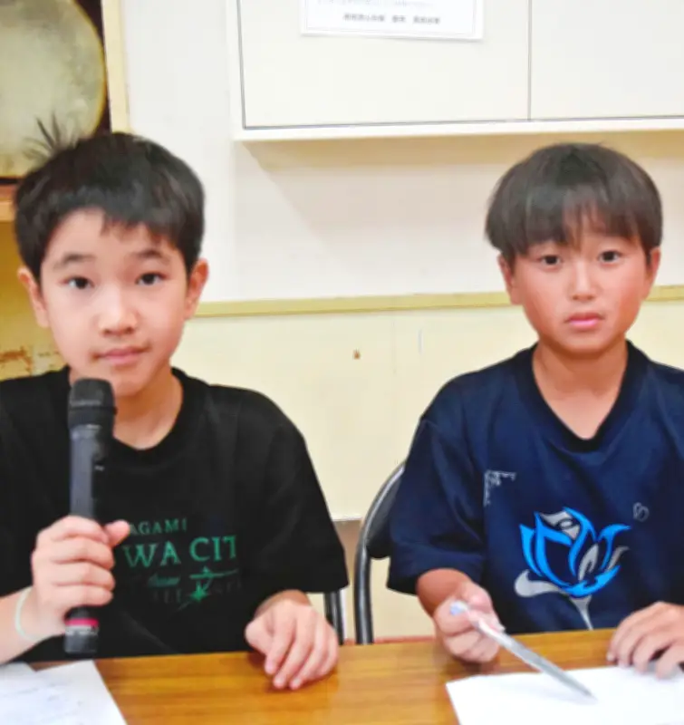 文化祭で司会を務めた仲良し2人 緊張も「経験することが大事」