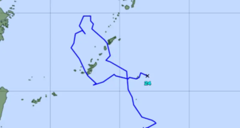 台風24号が熱帯低気圧に 大東島では7日昼前まで強風の見込み