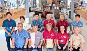 糸満の漁撈用具、文化財登録証を展示館に贈呈　NPO法人ハマスーキへ