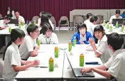 浦添市と宮崎県日向市の中学生が平和交流会 戦争の記憶を次世代へ