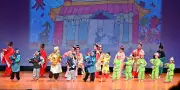 北谷の小中高生が組踊披露 実演家と共演、熱演に会場は涙と笑い