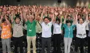 沖縄知事選、古謝玄太氏が過去最多42万票で初当選 自民側12年ぶり県政奪還