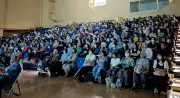 沖縄戦の実話映画「木の上の軍隊」本部で映写会 300人が鑑賞