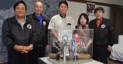那覇大綱挽模型、18年ぶり市役所に 一度は廃棄の運命も