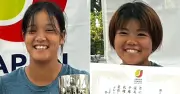 沖縄高専の久手堅・宮野組が全国初優勝　テニス高専大会女子ダブルス