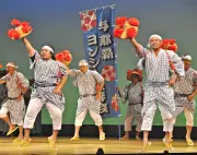 首里城正殿復興記念公演が宮古島で開幕、伝統芸能を披露