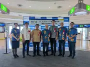 スカイマーク那覇―羽田線就航20周年、那覇空港で記念セレモニー